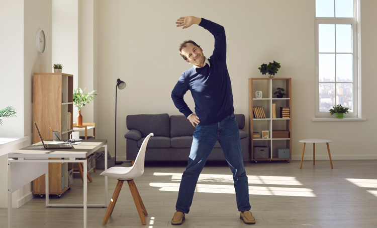 Onderbreking van langdurig zitten van invloed op de hersenen