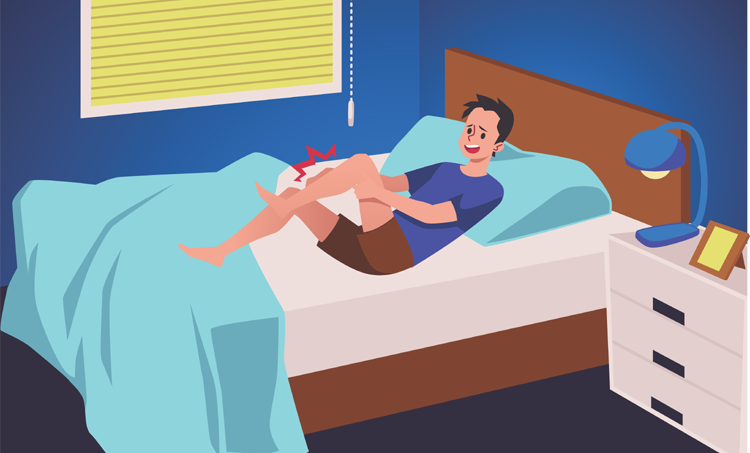 Vitamine K2 bij nachtelijke beenkrampen