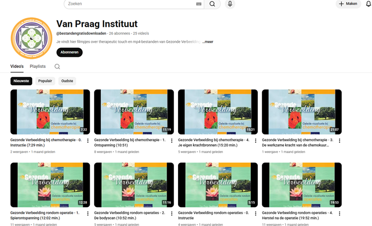 Gratis geleide visualisatieoefeningen nu beschikbaar via Van Praag Instituut